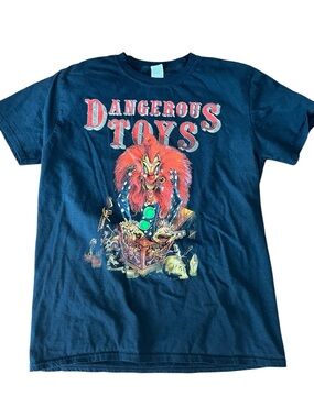Dangerous toys commemorative 89 Black T-Shirt adult large